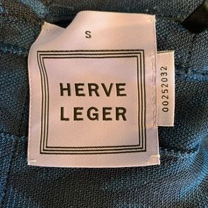 Herve Leger one shoulder dress size small- mint condition